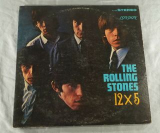 Vintage The Rolling Stones 12 X 5 / 33 1/3 Rpm Record Album