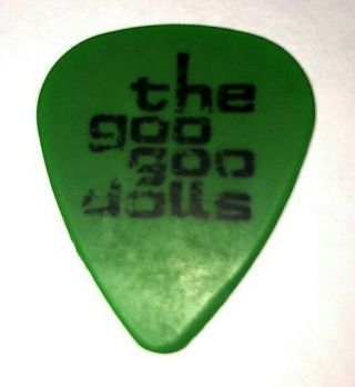Goo Goo Dolls " 12 " Authentic Guitar Pick