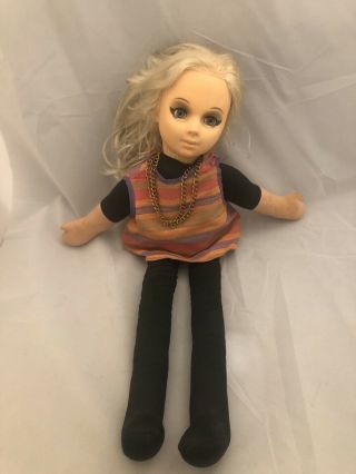 Vintage 1964 Mattel Scooba Doo Doll Blonde Hair Talking 3