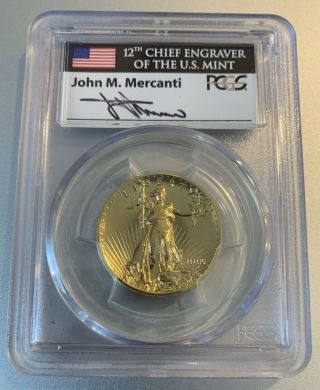 2009 Ultra High Relief $20.  00 Double Eagle - Pcgs Ms70 - Mercanti Signature