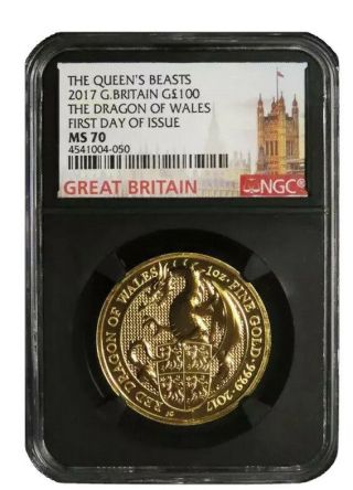2017 Great Britain 1 Oz Gold Queen 