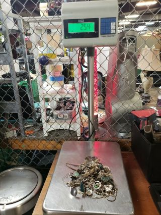 2.  5 Pounds All Solid And Professionally Scrap Sterling Jewelry