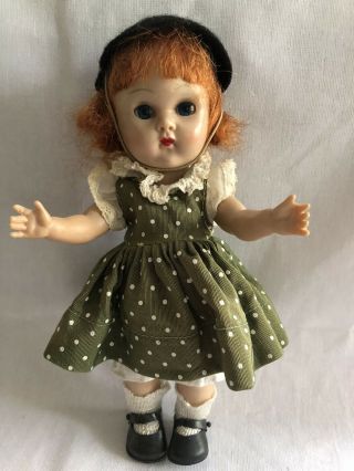 Vintage Vogue Ginny Doll 1955 - 6 Slw Ml,  Outfit Hook Eye No Label