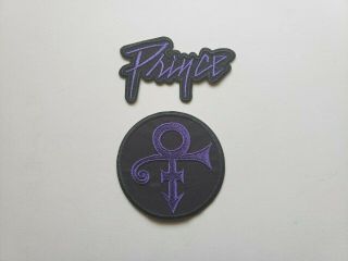 Prince The Artist Purple Rain Symbol Patches 2 (usa Seller / Patches)