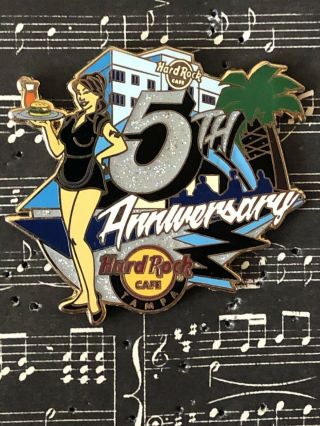 Hard Rock Cafe - Tampa 5th Anniversary Pin