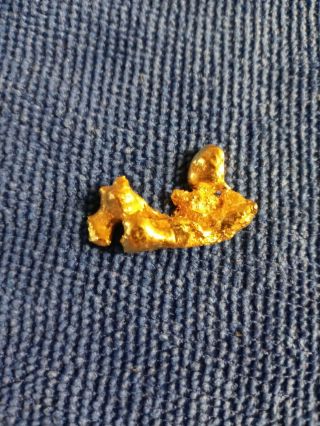 14.  1 Gram Gold Nugget High Purity