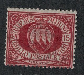 San Marino 1894 Sc 10 Set Scv $170.  00