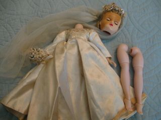 A Madame Alexander Elise Doll For Restoration Or Parts