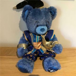 Build A Bear Factory Rare & Htf Disney Aladdin’s Genie Bear & Costume & Lamp