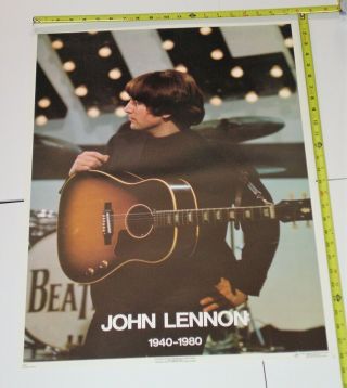 John Lennon Live Rare Poster 1960 