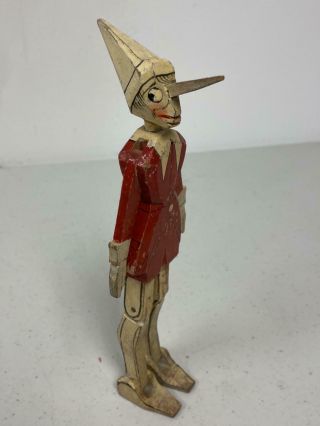 8.  25 " Vintage Wooden Pinocchio Doll