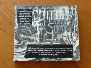 Future Sound Of London: " Dead Cities " Cd Ltd.  Ed.  W/ 192 Pg.  Book Slipcase [trance