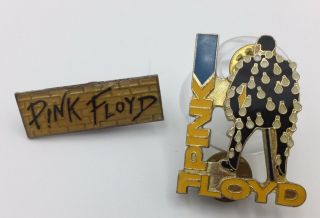 Pink Floyd Tour Pins A Momentary Lapse - Delicate Sound Of Thunder & The Wall