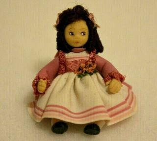 Miniature Doll Tiny Dollhouse 1:12 Clay Sculpt