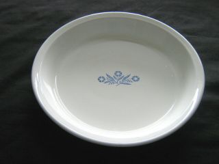 Vintage Corning Ware Blue Cornflower Pie Plate Dish 9 Inch Kitchen Ware Look