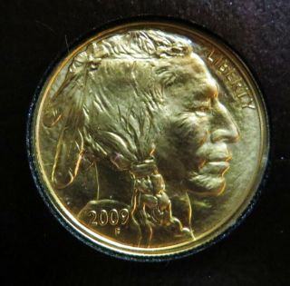 2009 American Gold Buffalo 1 Oz $50 - Bu