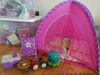 My Life Tent Camping Accessories For 18 " Doll