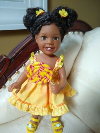 Sunshine & Lollipops Jane Bradbury African American Resin Doll 10 "