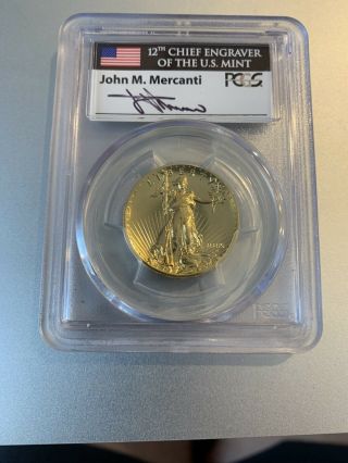 2009 Ultra High Relief $20.  00 Double Eagle - Pcgs Ms70pl - Mercanti Signature