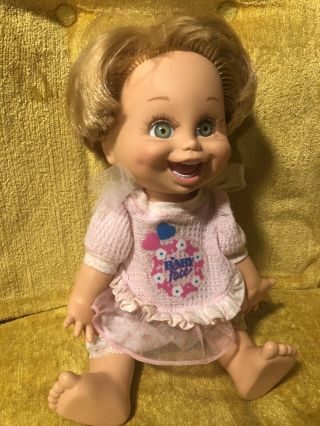 Baby Face Doll Galoob 5 So Funny Natalie Lgti 1990 Baby Face Pajamas