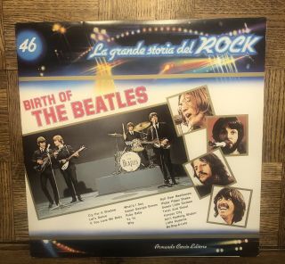 La Grande Storia Del Rock Birth Of The Beatles 12” Vinyl Lp Italy
