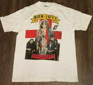 1989 Bon Jovi Concert T Shirt