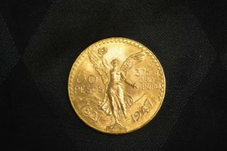 1947 Mexico 50 Pesos Gold Bullion Coin
