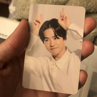 Exo Suho Self - Portrait Online Fan Meeting O2asis Goods Official Photocard