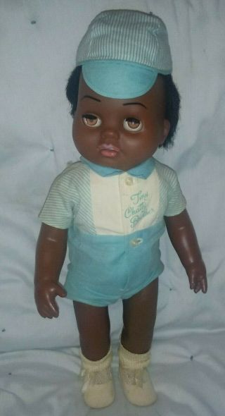 Rare Vintage Mattel African American Chatty Baby Brother & Sister 3
