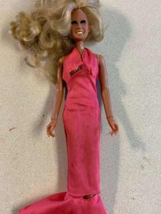 VINTAGE 1975 MEGO SUZANNE SOMERS CHRISSY SNOW THREE ' S COMPANY DOLL FIGURE 2