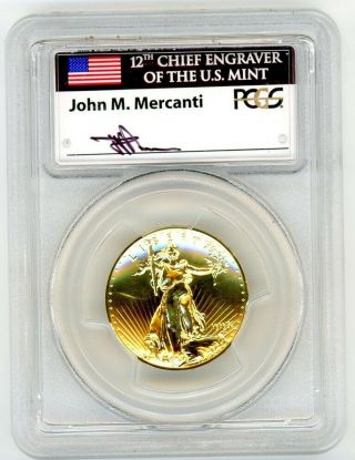 2009 $20 Gold Double Eagle Pcgs Ms70pl Uhr First Strike John Mercanti