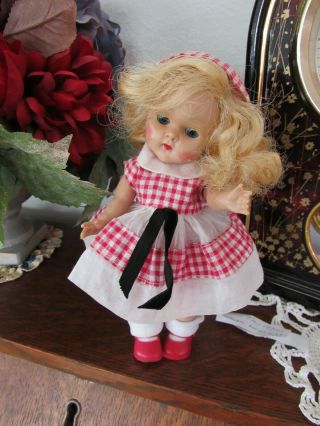 1952 Ginny Doll In 1955 Tiny Miss Outfit