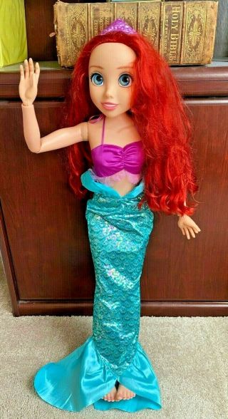 Disney Princess My Size 32 Inches Tall Life Size Little Mermaid Doll