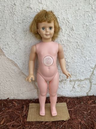 35 " Buffy Tandy Vintage Doll By Eegee 1960s Era Playpal Companion