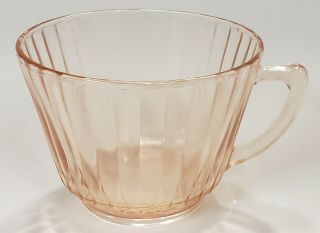 Vintage Macbeth - Evans Petalware Pink 1 Each Cup Mug Coffee Tea Depression 8 Oz.