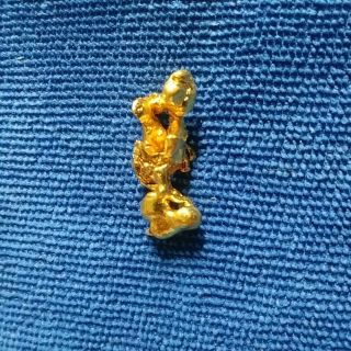 The Blob 20.  3 gram Gold Nugget high purity 2