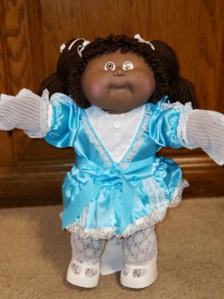 Vintage African American Black Cabbage Patch Kids Doll 1985 - Xavier Roberts