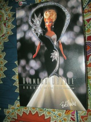 Diamond Dazzle Barbie By Bob Mackie 1997 Oop Mattel