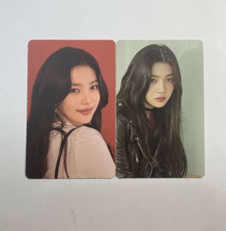 Joy Official Photocard Red Velvet 2018 Season Greeting