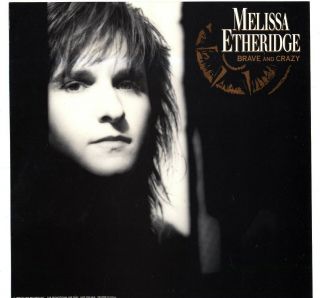 Melissa Etheridge - Brave And Crazy - 2 Sided Promo Poster Flat 12 X 12