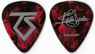 Twisted Sister Silver/red Pearl Tour Guitar Pick