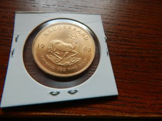 1983 1 Oz.  South African Uncirculated Krugerrand