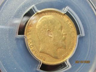 GOLD - SOV AUSTRALIA PCGS AU - 50 1905 - M.  234 AGW A NEAT REVERSE ON THIS GOLD 2
