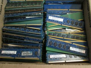 15 Lbs.  Of Scrap Server Memory / Ram For Gold And Precious Metals Recovery