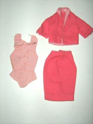 Vintage Mattel Barbie Doll Outfit Busy Gal 1964