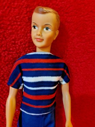 Vintage Ideal Tammy ' s Family Brother TED DOLL Tagged Clothes DARLING 2