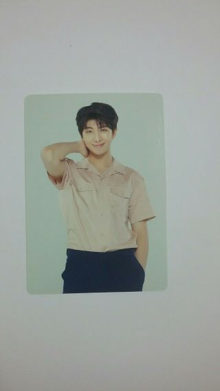 Bts World Tour Love Yourself Official Photocard - Rm 5/8