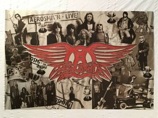 Aerosmith Poster Photo Collage