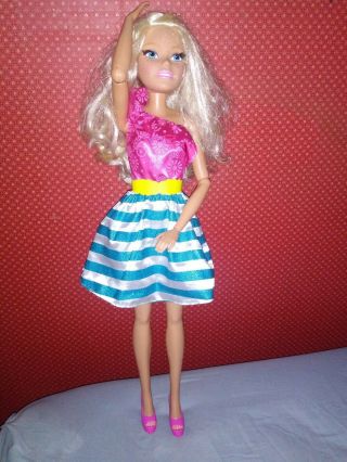 Barbie Doll 28” Just Play Best Fashion Friend Doll Poseable Articulated