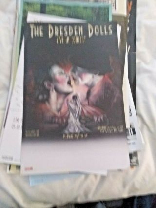 Vintage Promo Poster The Dresden Dolls
